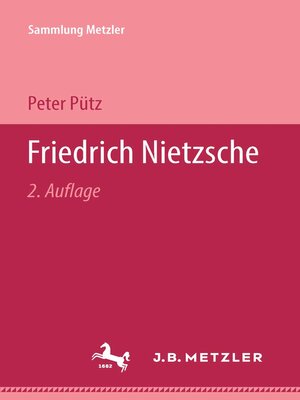 cover image of Friedrich Nietzsche